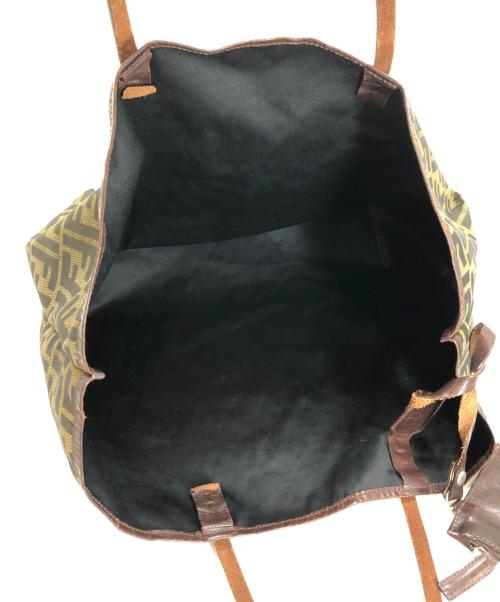 FENDI（フェンディ）FENDI (フェンディ) ズッカ柄トートバッグ ブラウンの古着・服飾アイテム