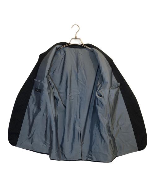 BOSS HUGO BOSS（ボス ヒューゴボス）BOSS HUGO BOSS (ボス ヒューゴボス) ストライプセットアップ ネイビー サイズ:54Ｃの古着・服飾アイテム