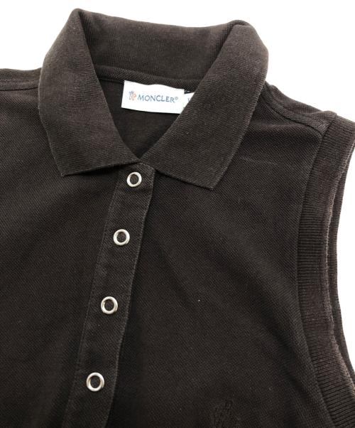 MONCLER（モンクレール）MONCLER (モンクレール) ポロシャツワンピース カーキ サイズ:Sの古着・服飾アイテム
