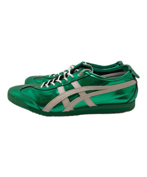 Onitsuka Tiger（オニツカタイガー）Onitsuka Tiger (オニツカタイガー) MEXICO'66 グリーン サイズ:US9 1/2/UK8 1/2/27.5CMの古着・服飾アイテム