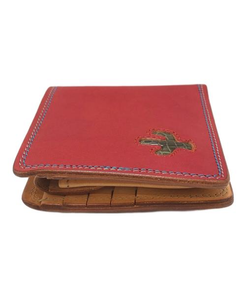 KC's LEATHER CRAFT（ケーシーズ）KC's LEATHER CRAFT (ケーシーズ) 財布 レッド サイズ:表記なしの古着・服飾アイテム