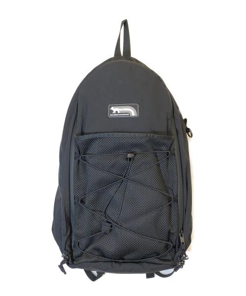 maison kitsune（メゾンキツネ）maison kitsune (メゾンキツネ) バックパック ブラック サイズ:表記なしの古着・服飾アイテム