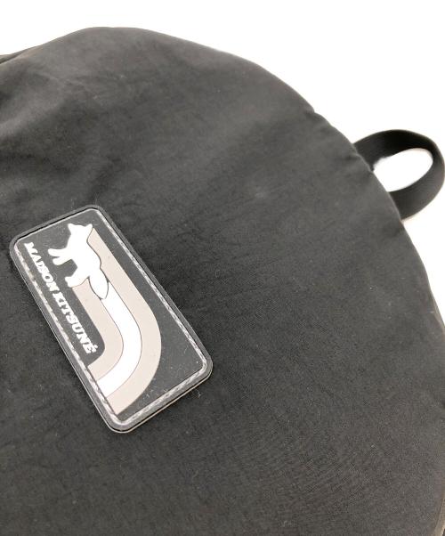 maison kitsune（メゾンキツネ）maison kitsune (メゾンキツネ) バックパック ブラック サイズ:表記なしの古着・服飾アイテム