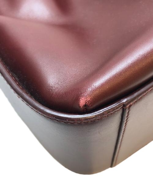 A.P.C.（アーペーセー）A.P.C. (アーペーセー) 巾着ショルダーバッグ ボルドーの古着・服飾アイテム