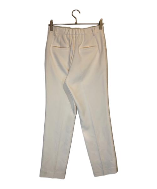 SOEJU（ソージュ）SOEJU (ソージュ) センタープレスパンツ ホワイト サイズ:Lの古着・服飾アイテム