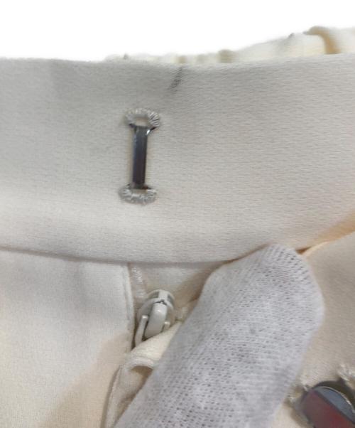 SOEJU（ソージュ）SOEJU (ソージュ) センタープレスパンツ ホワイト サイズ:Lの古着・服飾アイテム