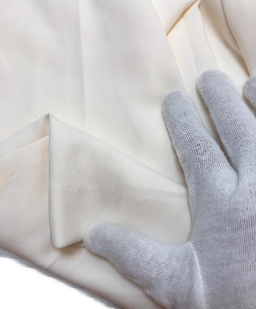 SOEJU（ソージュ）SOEJU (ソージュ) センタープレスパンツ ホワイト サイズ:Lの古着・服飾アイテム