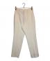 SOEJU（ソージュ）の古着「センタープレスパンツ」｜ホワイト