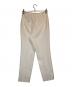 SOEJU (ソージュ) センタープレスパンツ ホワイト サイズ:L：5000円