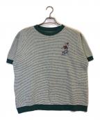 USEDユーズド）の古着「半袖スウェット」｜グリーン