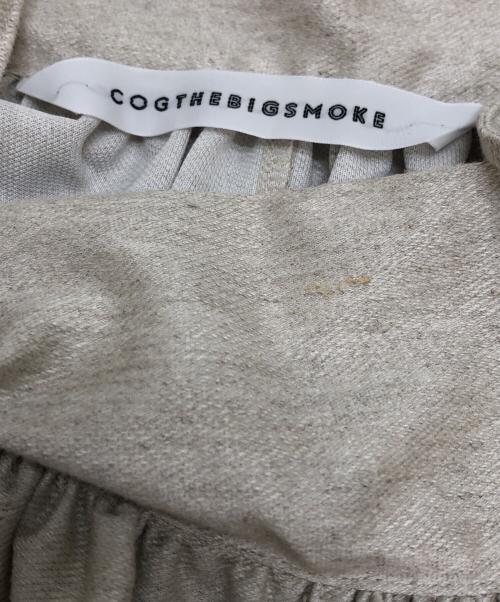 COGTHEBIGSMOKE（コグザビッグスモーク）COGTHEBIGSMOKE (コグザビッグスモーク) LINA OVERALLS ベージュ サイズ:-の古着・服飾アイテム
