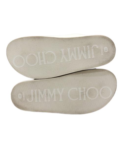 JIMMY CHOO（ジミーチュウ）JIMMY CHOO (ジミーチュウ) FAYENCE SANDAL ホワイト サイズ:36の古着・服飾アイテム