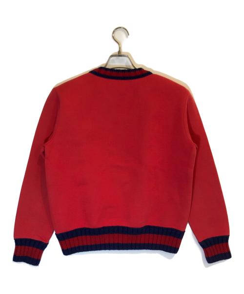 GUCCI（グッチ）GUCCI (グッチ) ダイヤプリントGGロゴスウェット レッド サイズ:XSの古着・服飾アイテム
