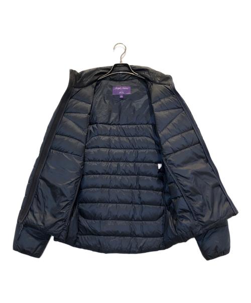 RALPH LAUREN Purple Label（ラルフ ローレン パープル レーベル）RALPH LAUREN PURPLE LABEL (ラルフ ローレン パープル レーベル) ハイネックダウンジャケット ネイビー サイズ:Ｓの古着・服飾アイテム