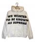 SUPREME（シュプリーム）の古着「Known As Hooded Sweatshirt」｜ホワイト