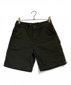 CarHarttカーハート）の古着「ペインターハーフパンツ」｜カーキ