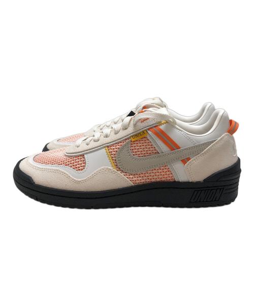 NIKE（ナイキ）NIKE (ナイキ) UNION (ユニオン) スニーカー アイボリー サイズ:27 未使用品の古着・服飾アイテム