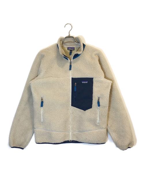 Patagonia（パタゴニア）Patagonia (パタゴニア) レトロXフリースジャケット アイボリー サイズ:Mの古着・服飾アイテム