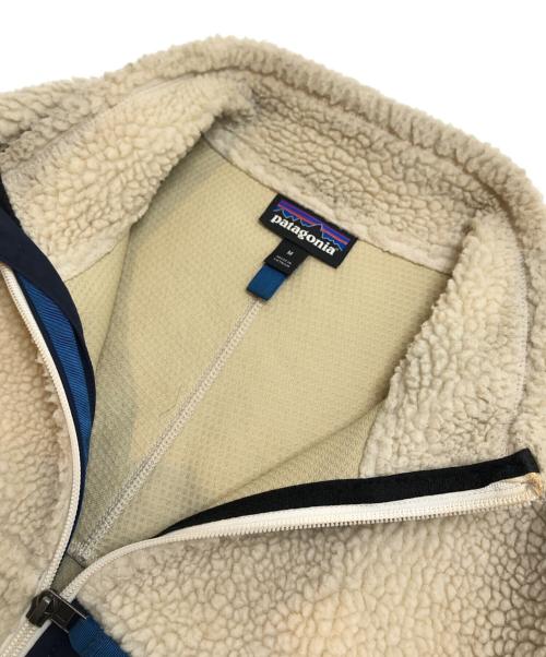 Patagonia（パタゴニア）Patagonia (パタゴニア) レトロXフリースジャケット アイボリー サイズ:Mの古着・服飾アイテム