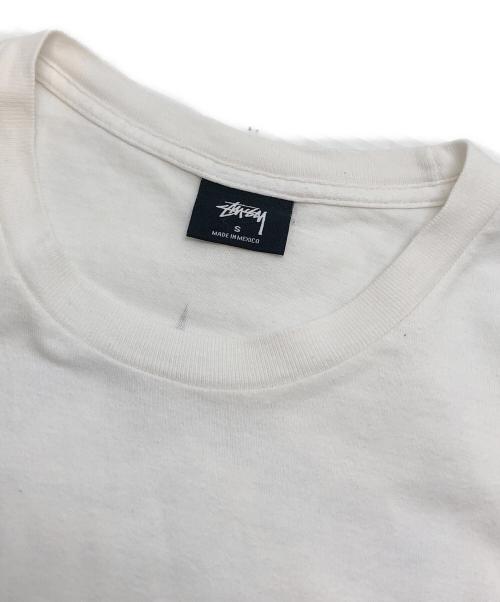 stussy（ステューシー）stussy (ステューシー) 両面プリントTシャツ ホワイト サイズ:Sの古着・服飾アイテム