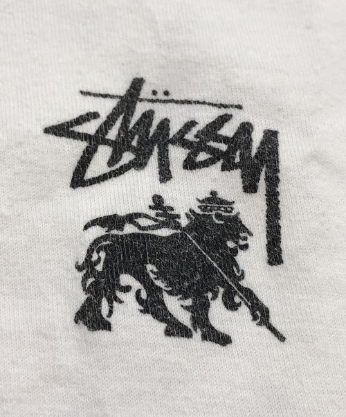 stussy（ステューシー）stussy (ステューシー) 両面プリントTシャツ ホワイト サイズ:Sの古着・服飾アイテム