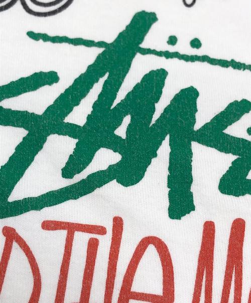 stussy（ステューシー）stussy (ステューシー) 両面プリントTシャツ ホワイト サイズ:Sの古着・服飾アイテム