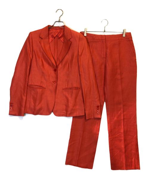 MaxMara（マックスマーラ）MaxMara (マックスマーラ) セットアップ オレンジ サイズ:ジャエット:42 パンツ:42の古着・服飾アイテム