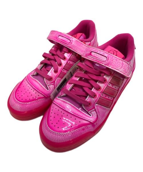 adidas Originals（アディダスオリジナル）adidas originals (アディダスオリジナル) JEREMY SCOTT (ジェレミースコット) forum Dipped Low ピンク サイズ:US7 1/2/UK7/JP25.5の古着・服飾アイテム