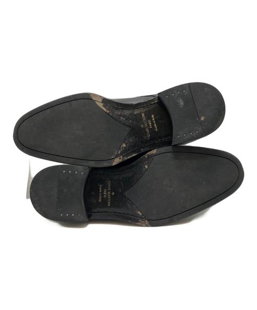 LOUIS VUITTON（ルイ ヴィトン）LOUIS VUITTON (ルイ ヴィトン) レザーシューズ ブラック サイズ:7表記の古着・服飾アイテム