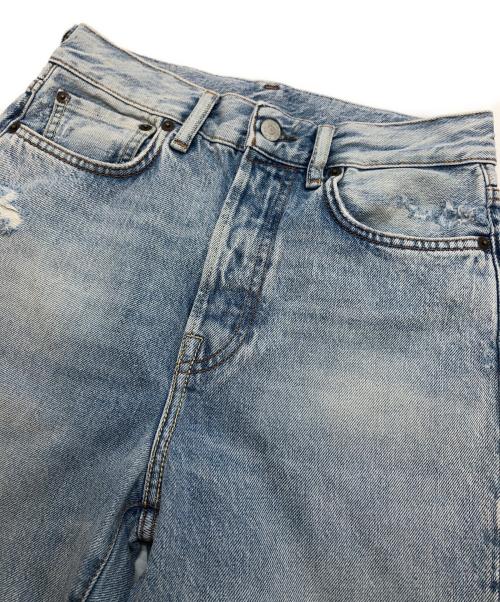 Acne studios（アクネ ストゥディオズ）Acne studios (アクネ ストゥディオス) クロップドストレートデニムパンツ インディゴ サイズ:ＣＮ　165/66Ａ　ＥＵＲ26　32の古着・服飾アイテム