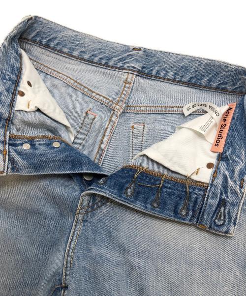 Acne studios（アクネ ストゥディオズ）Acne studios (アクネ ストゥディオス) クロップドストレートデニムパンツ インディゴ サイズ:ＣＮ　165/66Ａ　ＥＵＲ26　32の古着・服飾アイテム