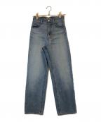 YANUKヤヌーク）の古着「ボーイズストレートデニム」｜スカイブルー