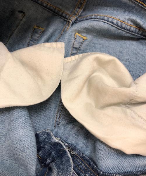 YANUK（ヤヌーク）YANUK (ヤヌーク) ボーイズストレートデニム スカイブルー サイズ:25(64CM)の古着・服飾アイテム