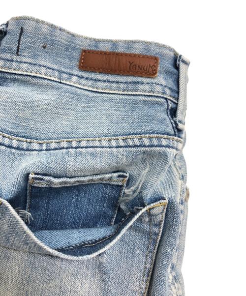 YANUK（ヤヌーク）YANUK (ヤヌーク) ボーイズストレートデニム スカイブルー サイズ:25(64CM)の古着・服飾アイテム