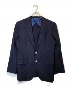 PAUL SMITHポールスミス）の古着「ステッチテーラードジャケット」｜ネイビー