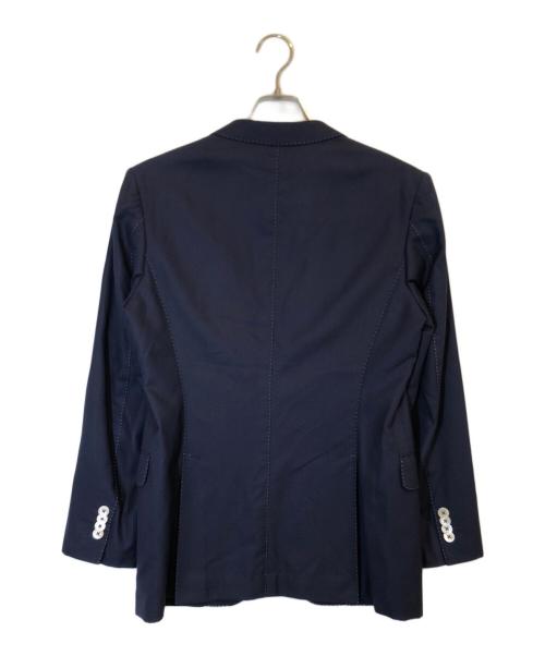 PAUL SMITH（ポールスミス）Paul Smith (ポールスミス) ステッチテーラードジャケット ネイビー サイズ:Mの古着・服飾アイテム