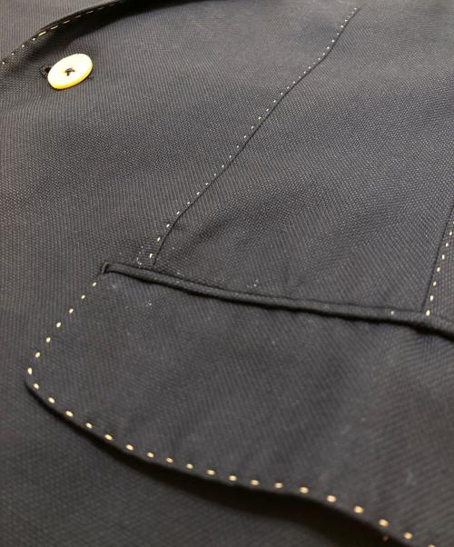 PAUL SMITH（ポールスミス）Paul Smith (ポールスミス) ステッチテーラードジャケット ネイビー サイズ:Mの古着・服飾アイテム