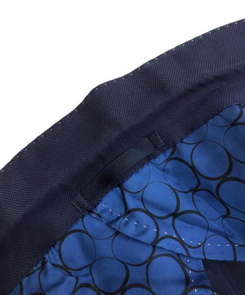 PAUL SMITH（ポールスミス）Paul Smith (ポールスミス) ステッチテーラードジャケット ネイビー サイズ:Mの古着・服飾アイテム