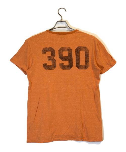 RRL（ダブルアールエル）RRL (ダブルアールエル) プリントTシャツ オレンジ サイズ:Sの古着・服飾アイテム