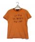 RRL（ダブルアールエル）の古着「プリントTシャツ」｜オレンジ
