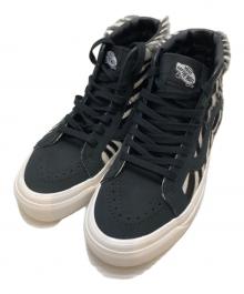 VANS（ヴァンズ）の古着「ゼブラ柄ハラコスニーカー」｜ブラック
