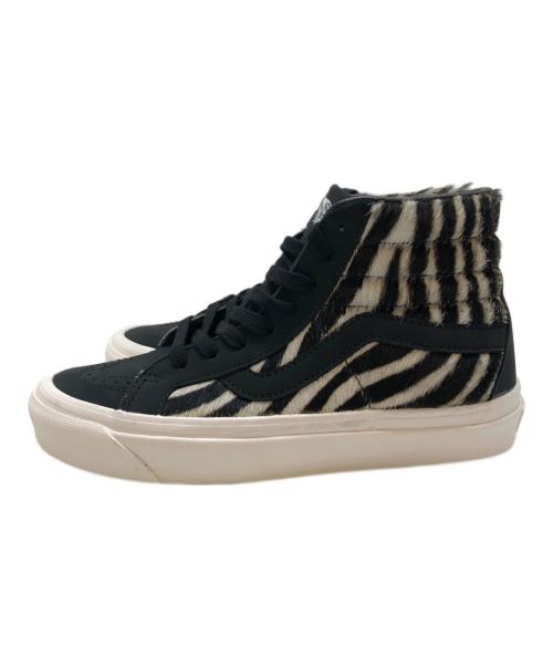 VANS（ヴァンズ）VANS (バンズ) ゼブラ柄ハラコスニーカー ブラック サイズ:23.5の古着・服飾アイテム
