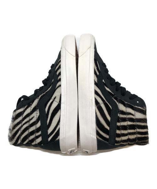 VANS（ヴァンズ）VANS (バンズ) ゼブラ柄ハラコスニーカー ブラック サイズ:23.5の古着・服飾アイテム