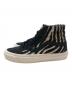 VANS (バンズ) ゼブラ柄ハラコスニーカー ブラック サイズ:23.5：4000円
