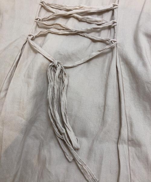 HER LIP TO（ハーリップトゥ）Her lip to (ハーリップトゥ) Time After Time Scalloped Dress アイボリー サイズ:Mの古着・服飾アイテム