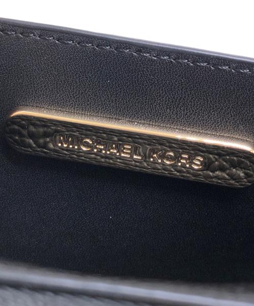 MICHAEL KORS（マイケル・コース）MICHAEL KORS (マイケルコース) ショルダーバッグ ブラックの古着・服飾アイテム