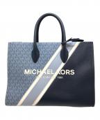 MICHAEL KORSマイケル・コース）の古着「MIRELLA EW トート ミディアム バッグ」｜ブルー