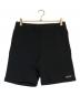 HUF（ハフ）の古着「OG LOGO FLEECE SHORT」｜ブラック