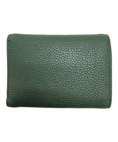 TORY BURCH（トリーバーチ）TORY BURCH (トリーバーチ) 2つ折り財布 グリーン サイズ:表記なしの古着・服飾アイテム