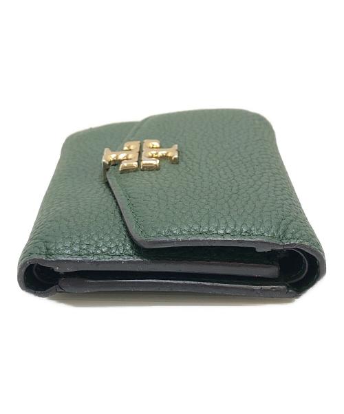 TORY BURCH（トリーバーチ）TORY BURCH (トリーバーチ) 2つ折り財布 グリーン サイズ:表記なしの古着・服飾アイテム